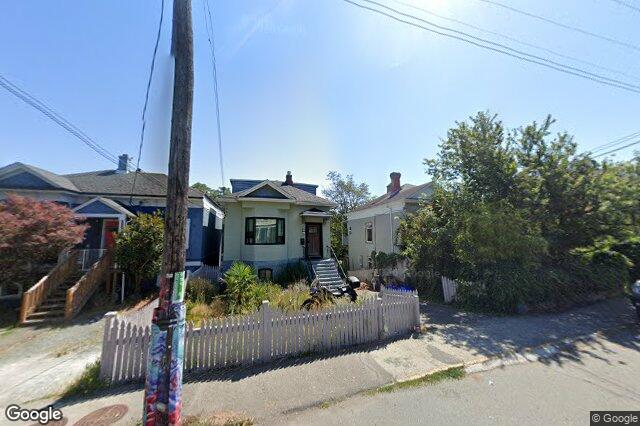 Street view of 1709 Fernwood Rd, Victoria