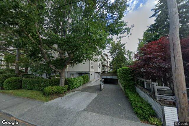 Street view of 406 – 1715 Richmond Ave, Victoria