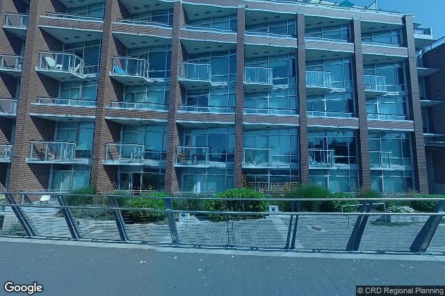 Street view of 102 – 456 Pandora Ave, Victoria