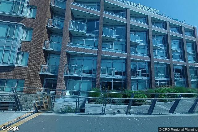 Street view of 507 – 456 Pandora Ave, Victoria