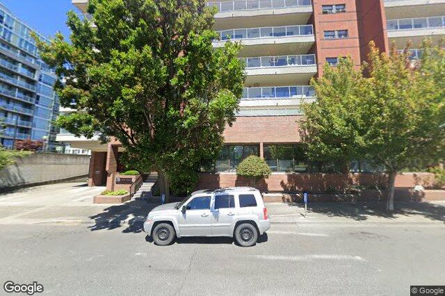 Street view of 803 – 770 Cormorant St, Victoria