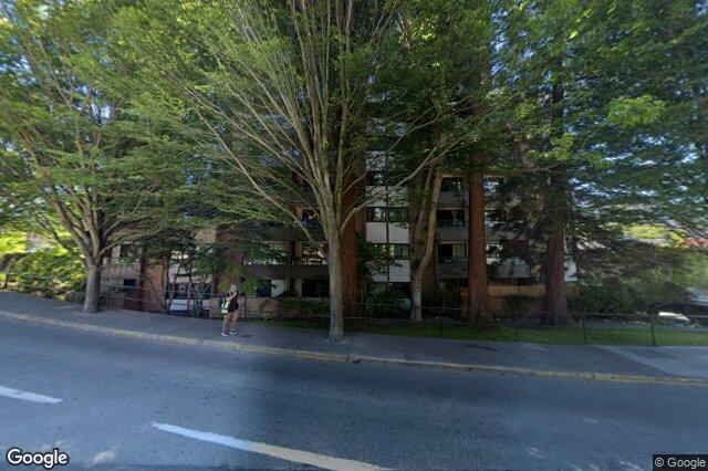 Street view of 706 – 1630 Quadra St, Victoria