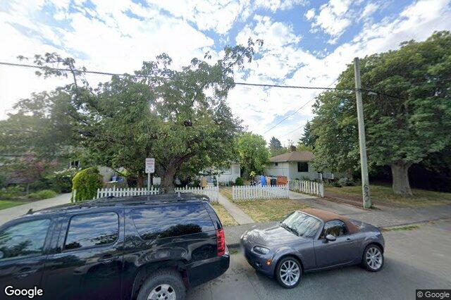Street view of 1737 Amphion St, Victoria