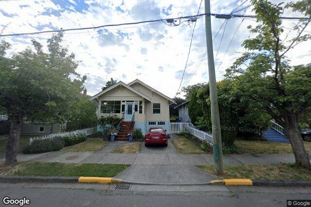 Street view of 1753 Davie St, Victoria