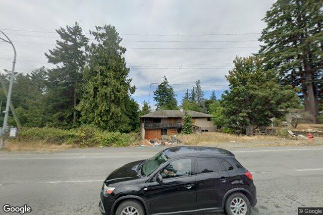 Street view of 2350/2356 Sooke Rd, Colwood