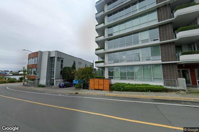 Street view of 406 – 399 Tyee Rd, Victoria