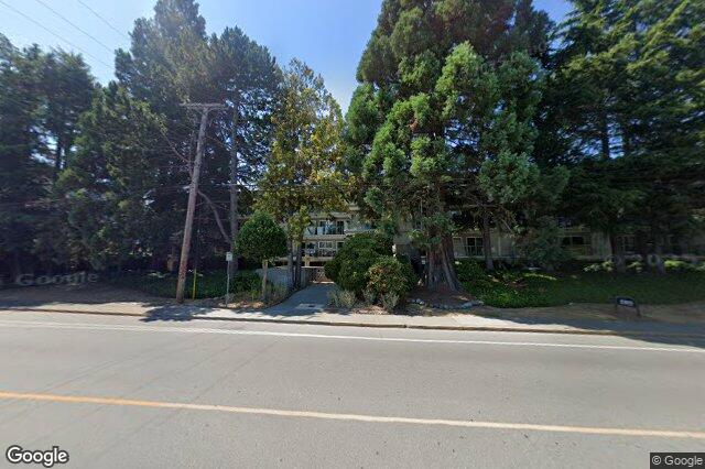 Street view of 212 – 2022 Foul Bay Rd, Victoria