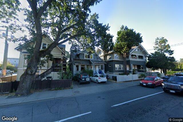 Street view of 2411 Quadra St, Victoria
