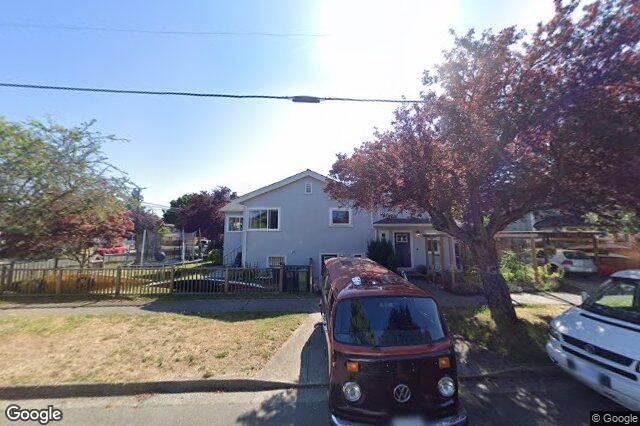 Street view of B – 1601 Haultain St, Victoria