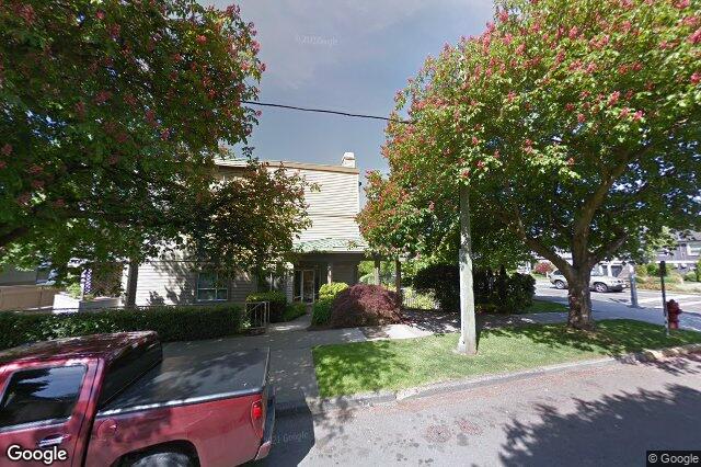 Street view of 105 – 1055 Hillside Ave, Victoria