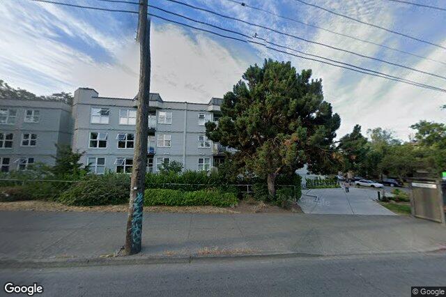 Street view of 302 – 1201 Hillside Ave, Victoria