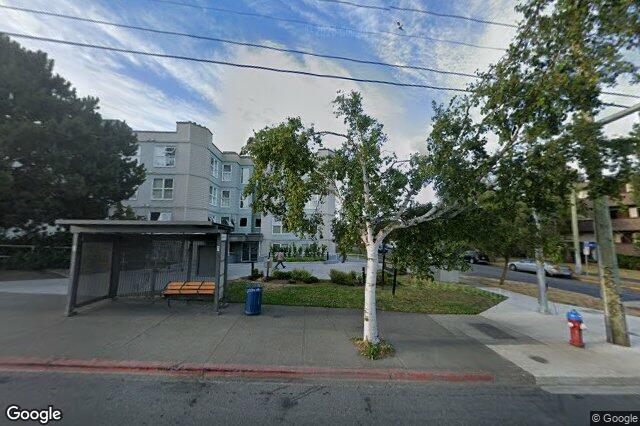 Street view of 104 – 1201 Hillside Ave, Victoria