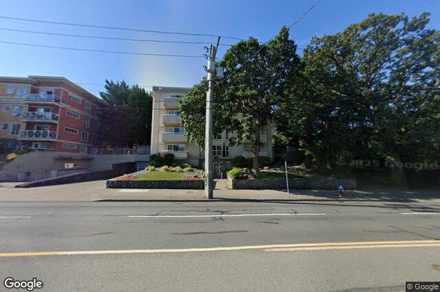 Street view of 301 – 1361 Hillside Ave, Victoria