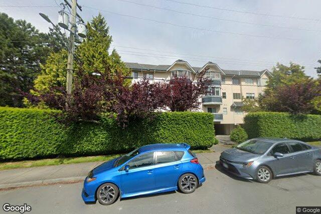 Street view of 308 – 2900 Orillia St, Saanich