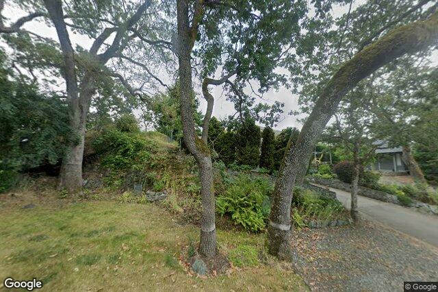 Street view of 1903 Woodley Rd, Saanich