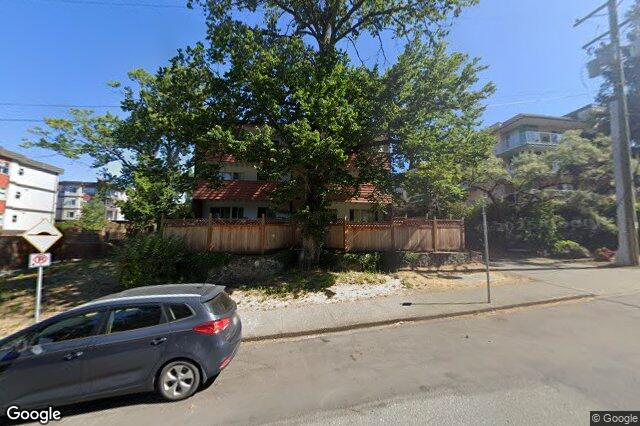 Street view of 203 – 1020 Inverness Rd, Saanich