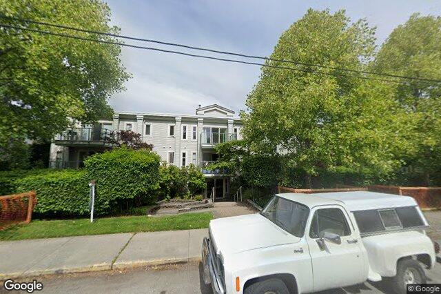 Street view of 407 – 3160 Albina St, Saanich