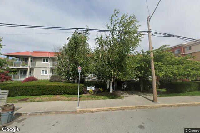 Street view of 103 – 3180 Albina St, Saanich