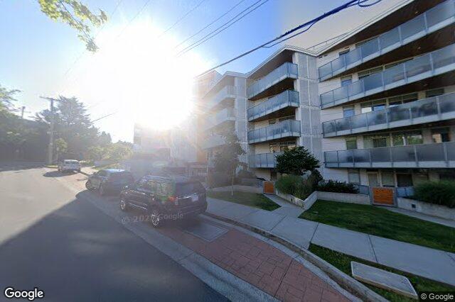 Street view of 209 – 881 Short St, Saanich