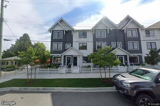 Street view of TH16 – 3450 Whittier Ave, Saanich