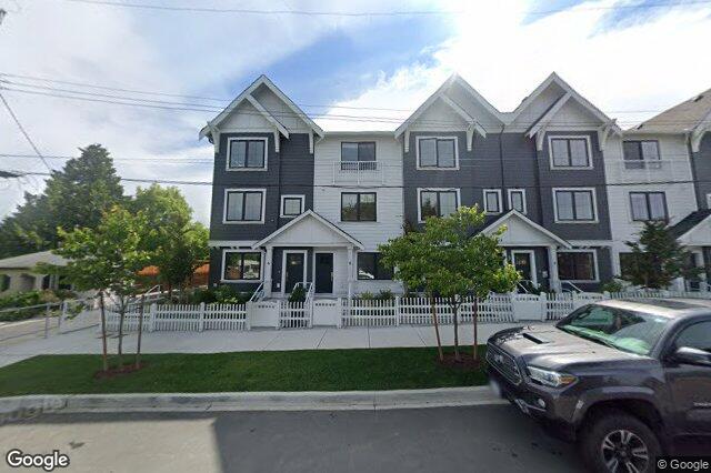 Street view of TH14 – 3450 Whittier Ave, Saanich
