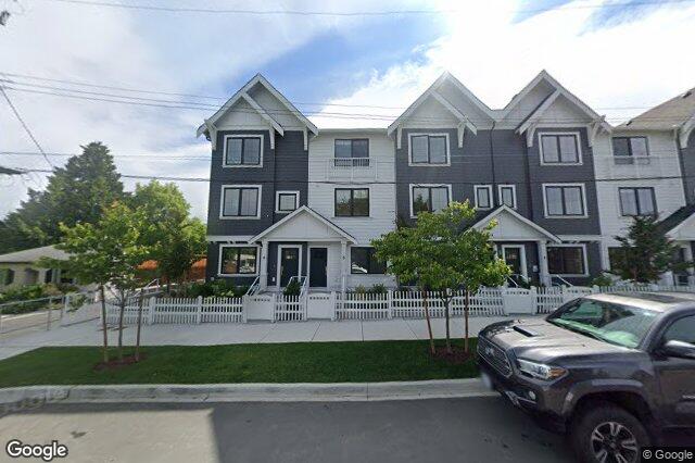 Street view of TH20 – 3450 Whittier Ave, Saanich