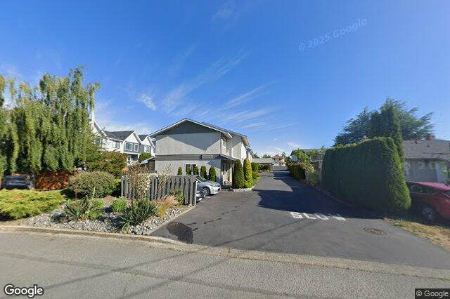 Street view of TH23 – 3450 Whittier Ave, Saanich