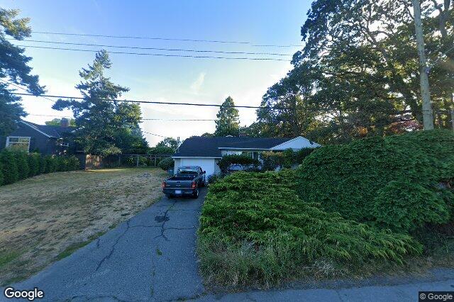 Street view of 1290 Derby Rd, Saanich