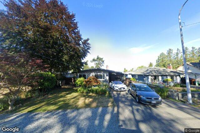 Street view of 3552 Elliston Ave, Saanich