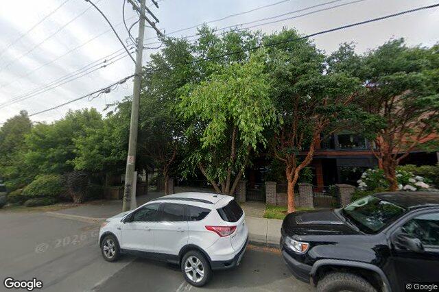 Street view of TH2 – 2591 Penrhyn St, Saanich