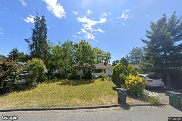 Street view of 3313 Rolston Cres, Saanich