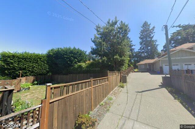 Street view of 935 Lodge Ave, Saanich