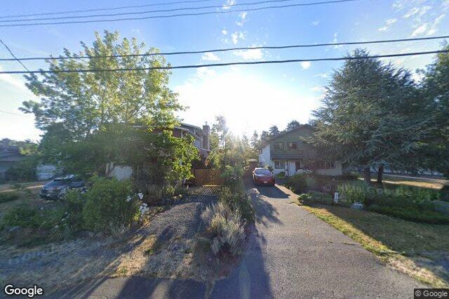Street view of 3811 Epsom Dr, Saanich