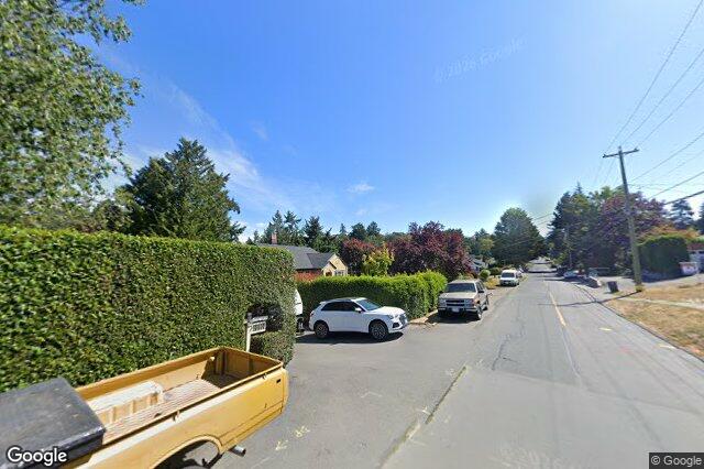 Street view of 1000 Lodge Ave, Saanich