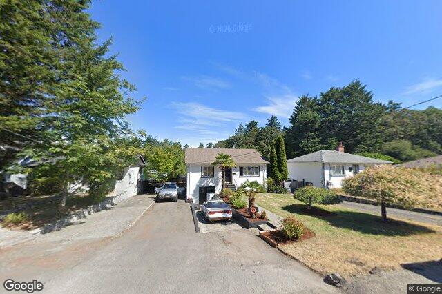 Street view of 1042 Lodge Ave, Saanich