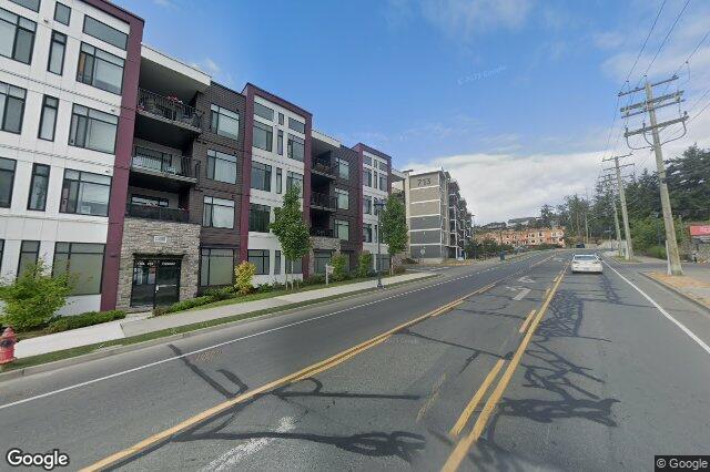 Street view of 406 – 707 Treanor Ave, Langford