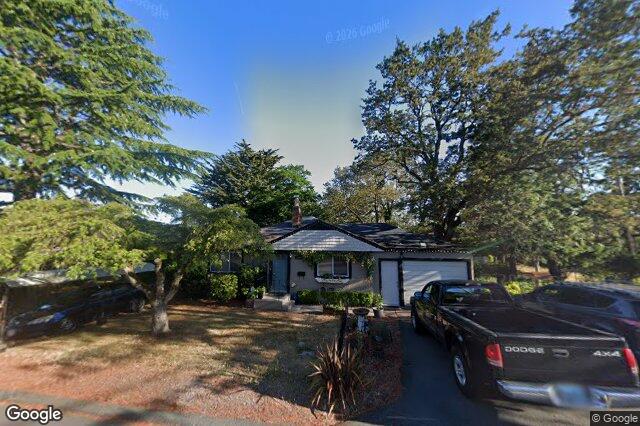 Street view of 1296 Downham Pl, Saanich