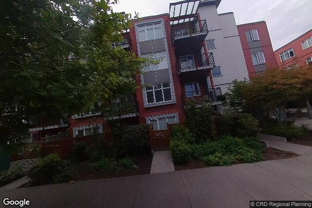Street view of 203 – 4030 Borden St, Saanich