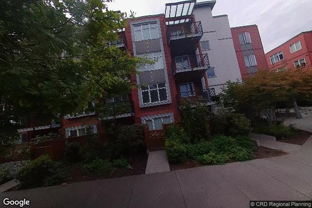 Street view of 201 – 4030 Borden St, Saanich