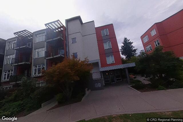 Street view of 205 – 4030 Borden St, Saanich