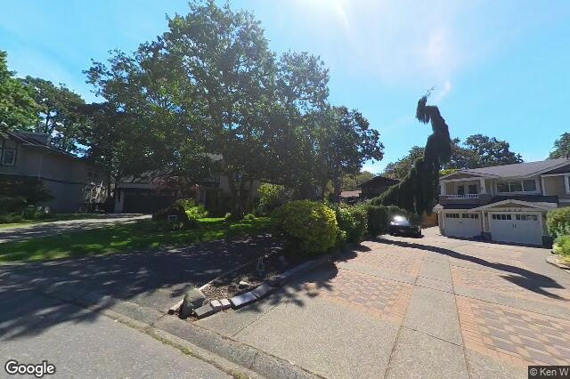 Street view of 1513 Eric Rd, Saanich