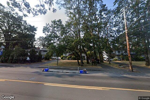 Street view of A & B – 1725 Feltham Rd, Saanich
