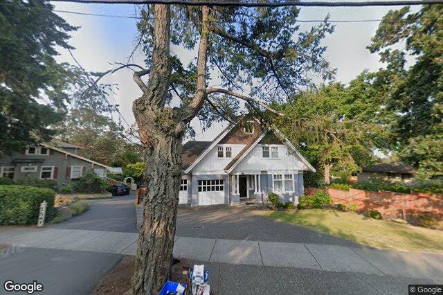 Street view of 1543 Mt. Douglas Cross Rd, Saanich
