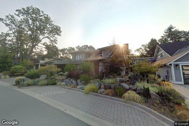 Street view of 4105 Alberg Lane, Saanich