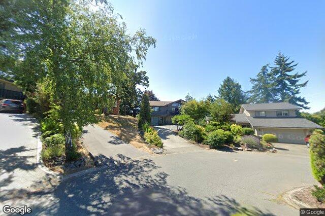 Street view of 4185 Kashtan Pl, Saanich