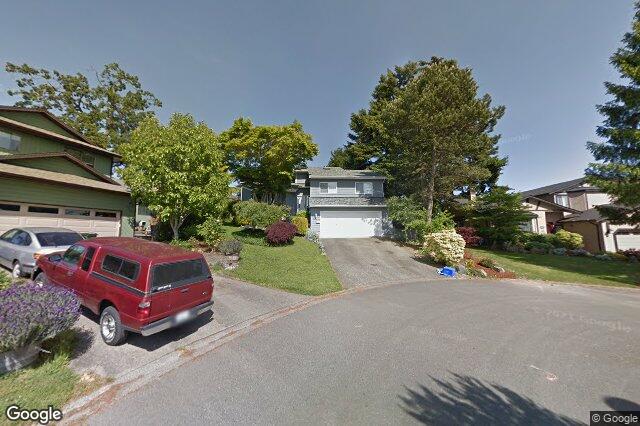 Street view of 4211 Leaf Hill Green, Saanich