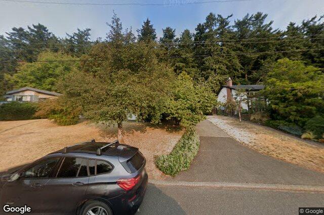 Street view of 4312 Parkside Cres, Saanich