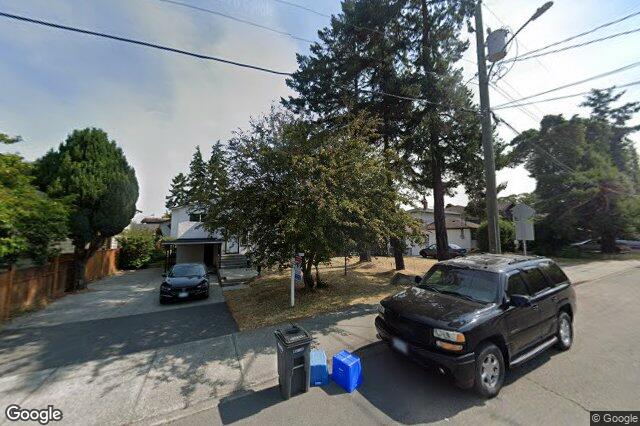 Street view of 1604 San Juan Ave, Saanich