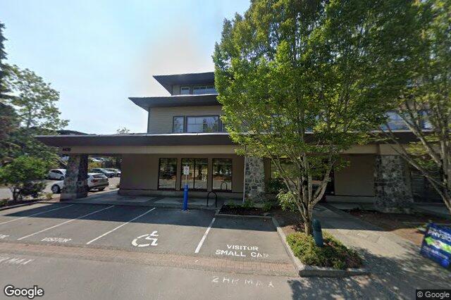 Street view of 104 – 4420 Chatterton Way, Saanich