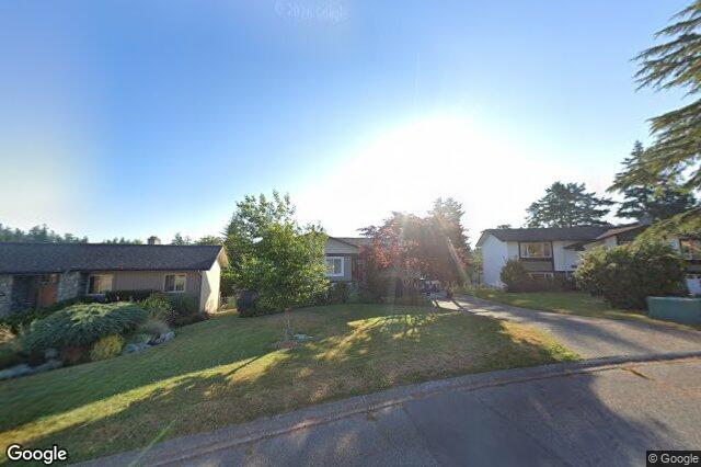 Street view of 4345 Ridgewood Cres, Saanich